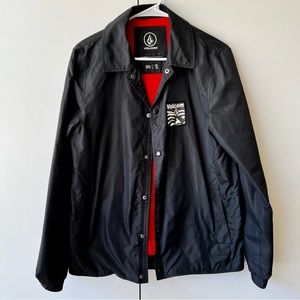 Volcom Brews Coach Fleece Lined Windbreaker Jacket